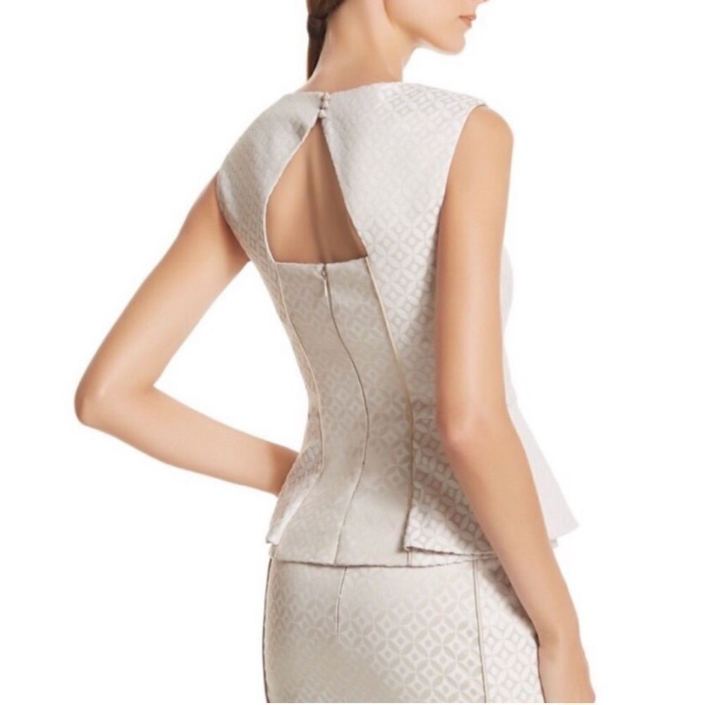 NWT White House Black Market Jacquard Bodice - Picture 2 of 11
